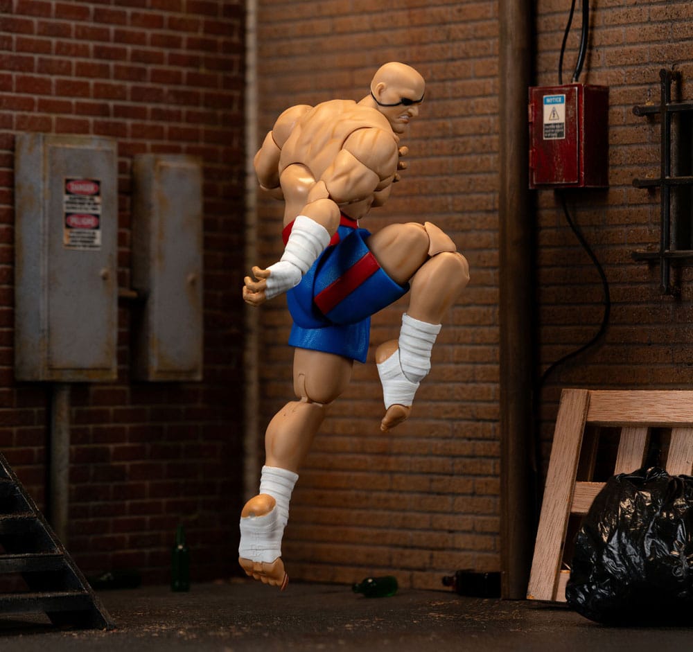 Ultra Street Fighter II: The Final Challengers Action Figure 1/12 Sagat 19 cm