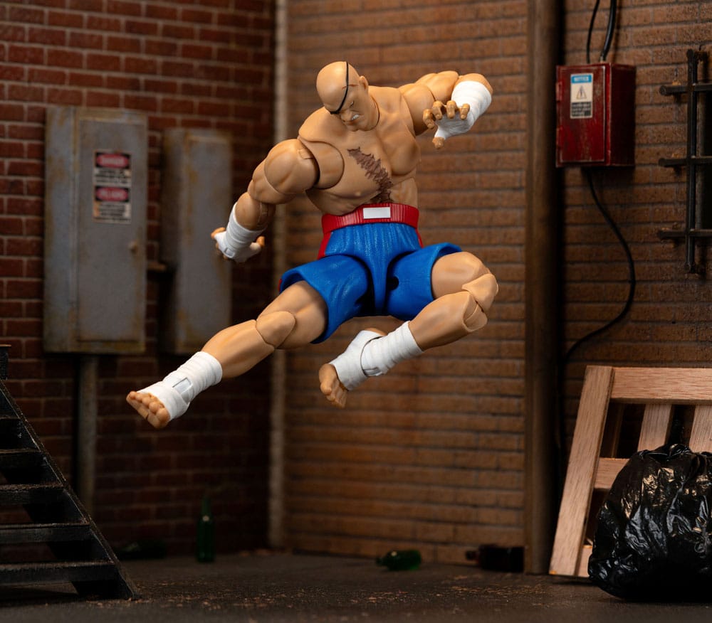 Ultra Street Fighter II: The Final Challengers Action Figure 1/12 Sagat 19 cm