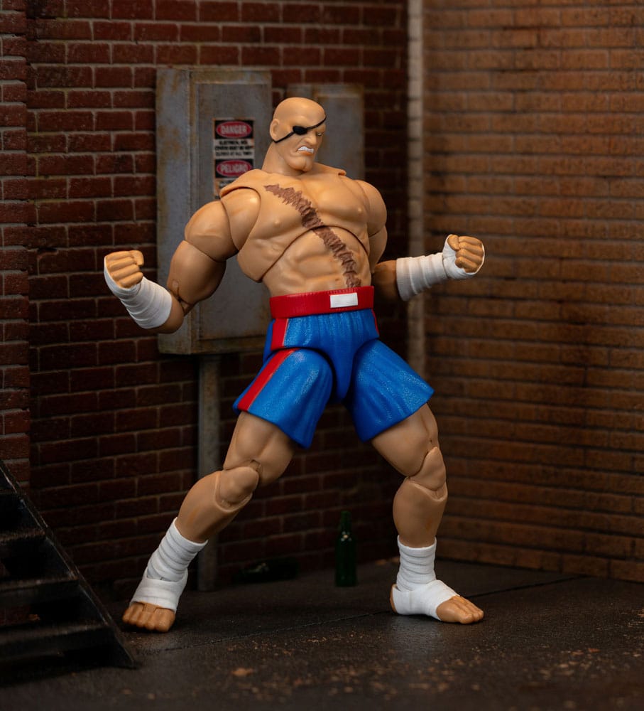 Ultra Street Fighter II: The Final Challengers Action Figure 1/12 Sagat 19 cm