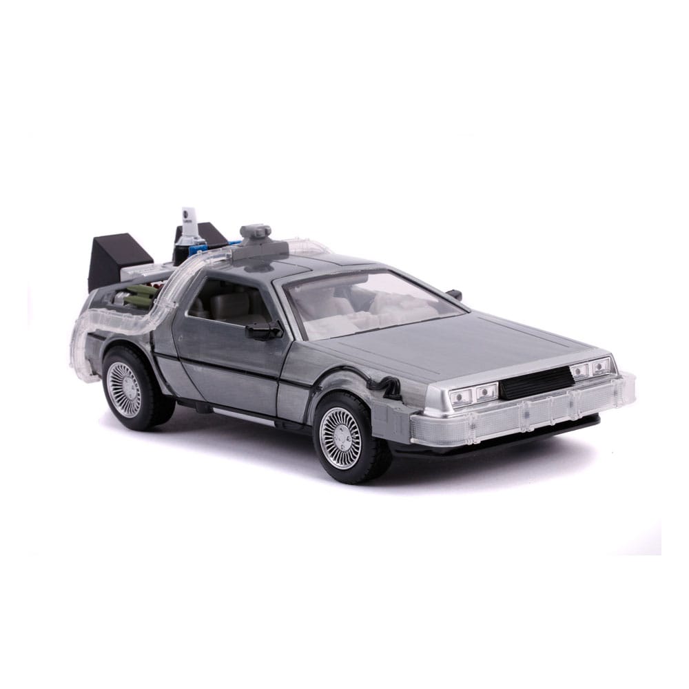 Back to the Future 2 Diecast Model 1/24 Time Machine Model 2