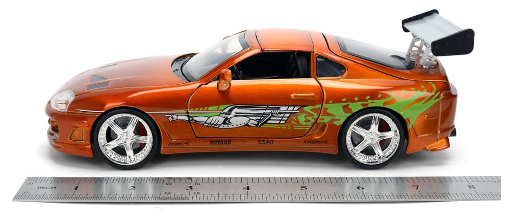 Fast & Furious Diecast Model 1/24 Anniversary Toyota Supra 9 cm