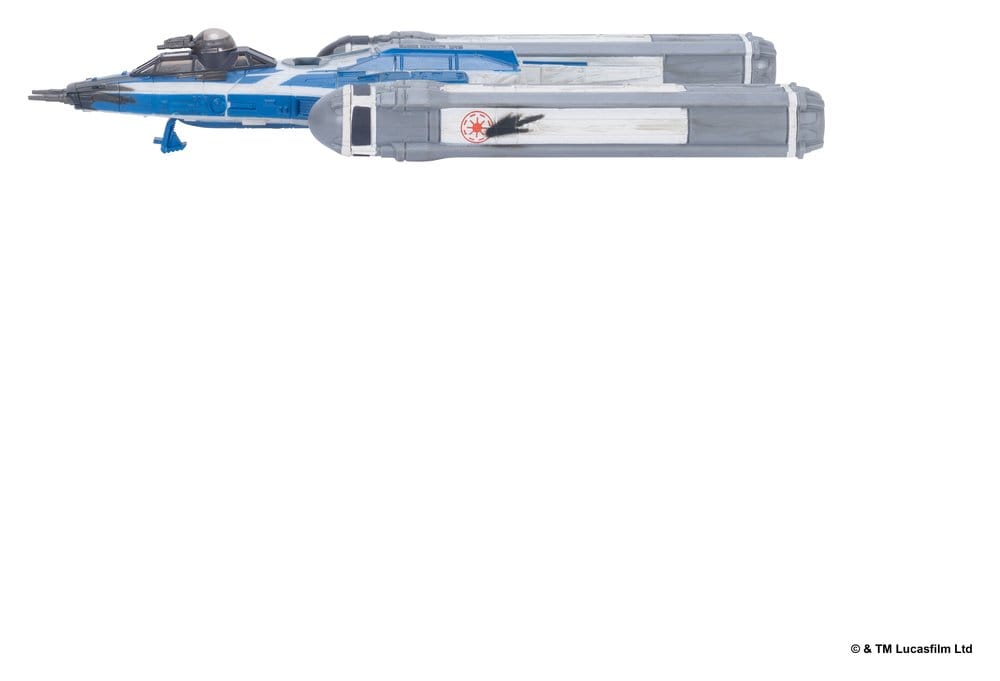 Star Wars Medium Vehicle & Figure set BTL-B Y-wing & Ahsoka & R7-A7
