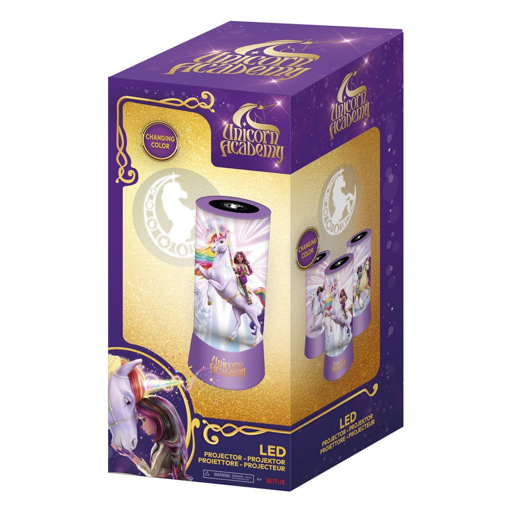 Unicorn Academy Nightlight with Star Projector
