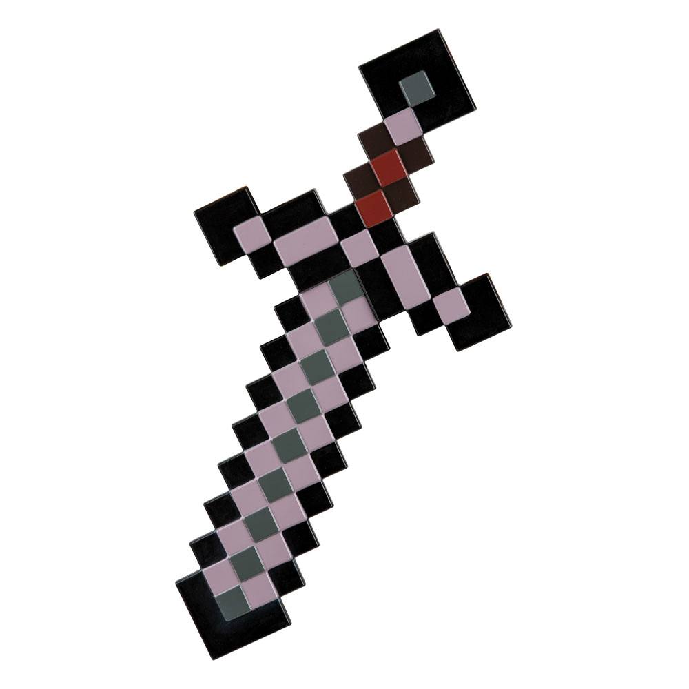 Replica in plastica della spada del Nether di Minecraft, 51 cm