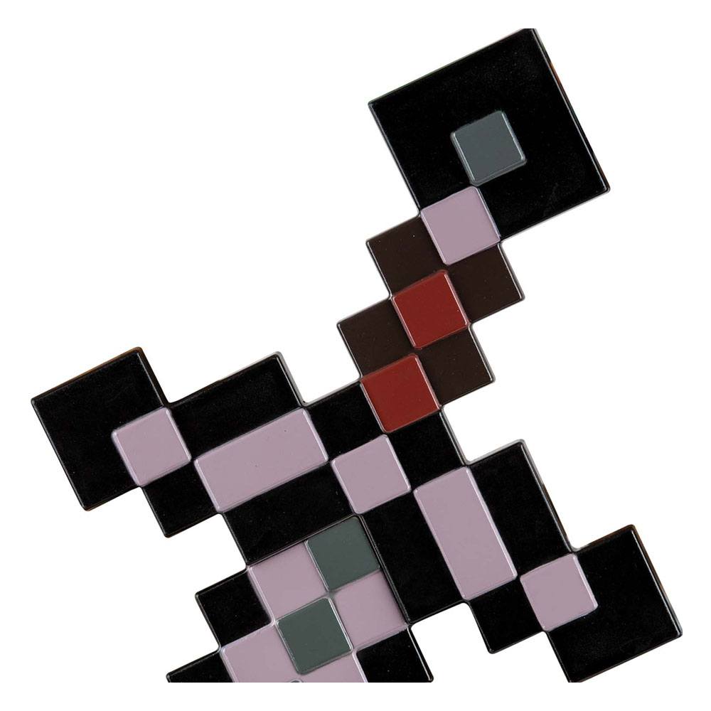Replica in plastica della spada del Nether di Minecraft, 51 cm