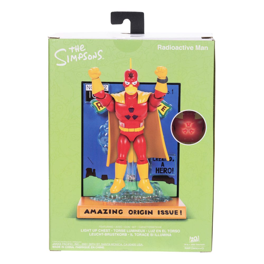 Simpsons Premium Action Figure Radioactive Man 13 cm