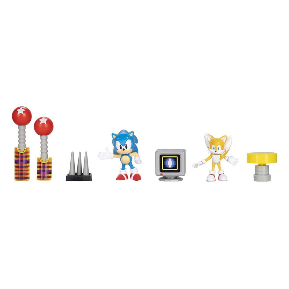 Sonic - Il Riccio Diorama Playset 30° Anniversario 6 cm