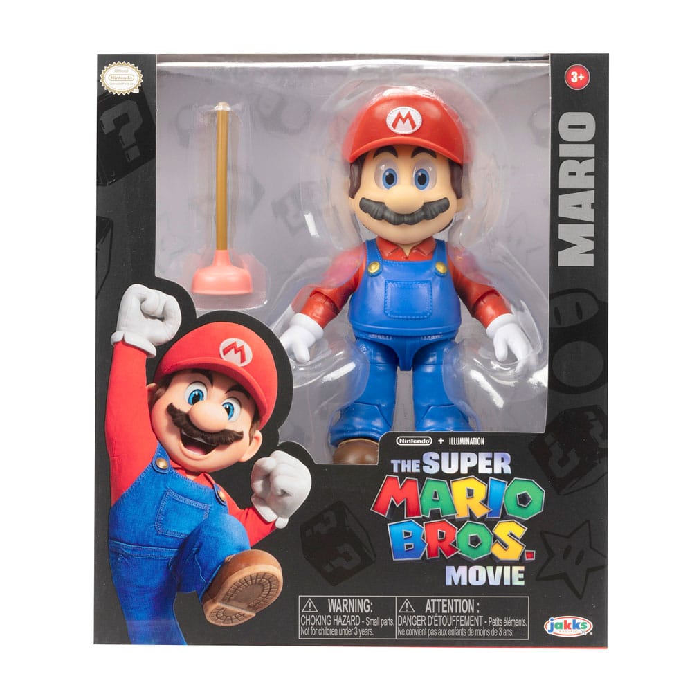 La figura d'azione del film Super Mario Bros. Mario 13 cm