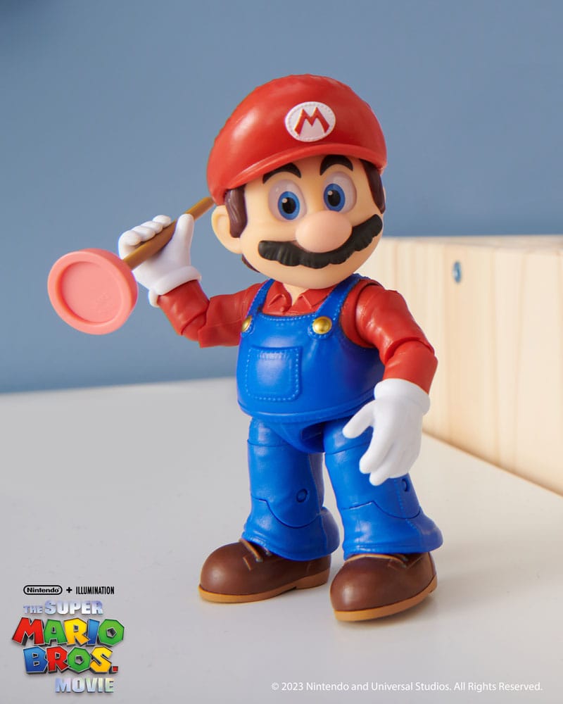 La figura d'azione del film Super Mario Bros. Mario 13 cm