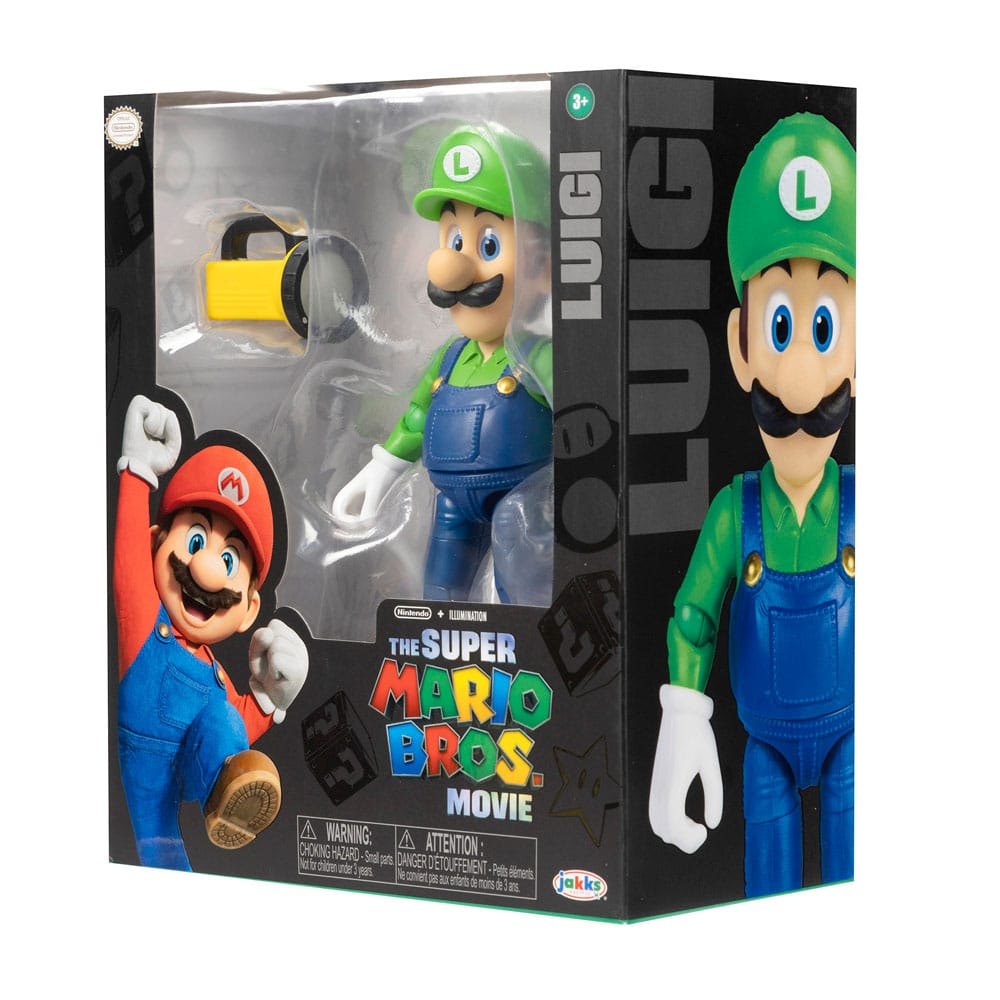 Super Mario Bros. Movie Action Figure Luigi 13 cm