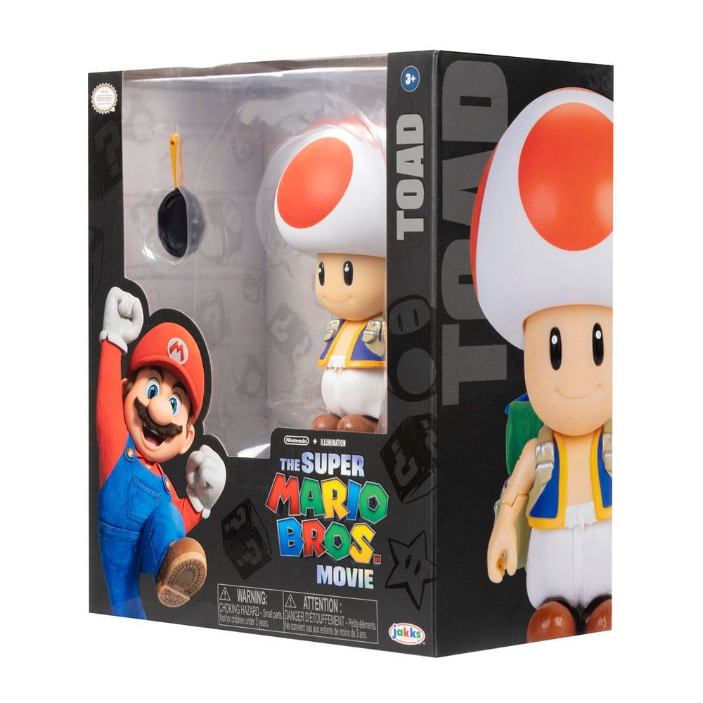 Action figure del film Super Mario Bros. Toad da 13 cm