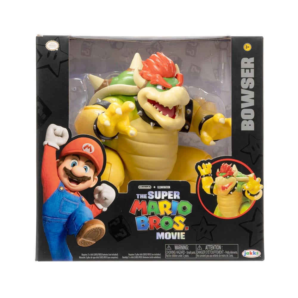 La figura d'azione del film Super Mario Bros. Bowser 18 cm