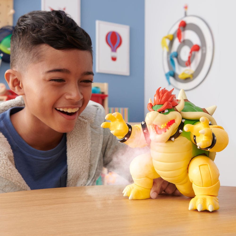 La figura d'azione del film Super Mario Bros. Bowser 18 cm
