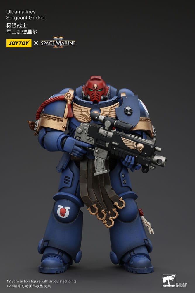 Action figure Warhammer 40k 1/18 Uitramarines Sergente Gadriel 13 cm