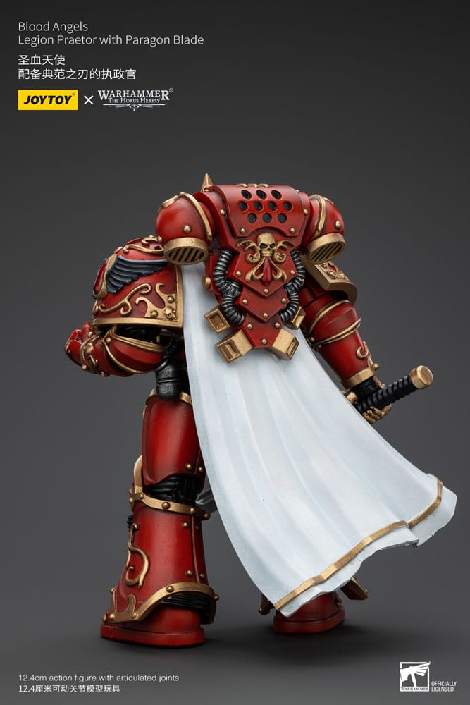 Warhammer The Horus Heresy Action Figure 1/18 Blood Angels Legion Praetor con lama Paragon 13 cm