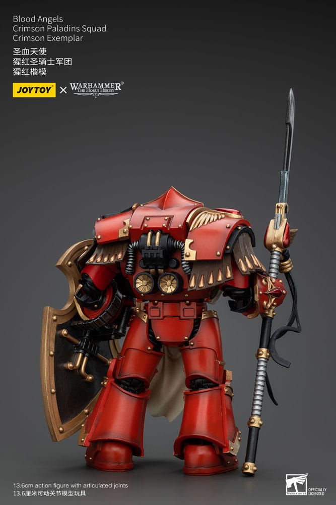 Warhammer The Horus Heresy Action Figure 1/18 Blood Angels Crimson Paladins Squad Crimson Copy 14 cm