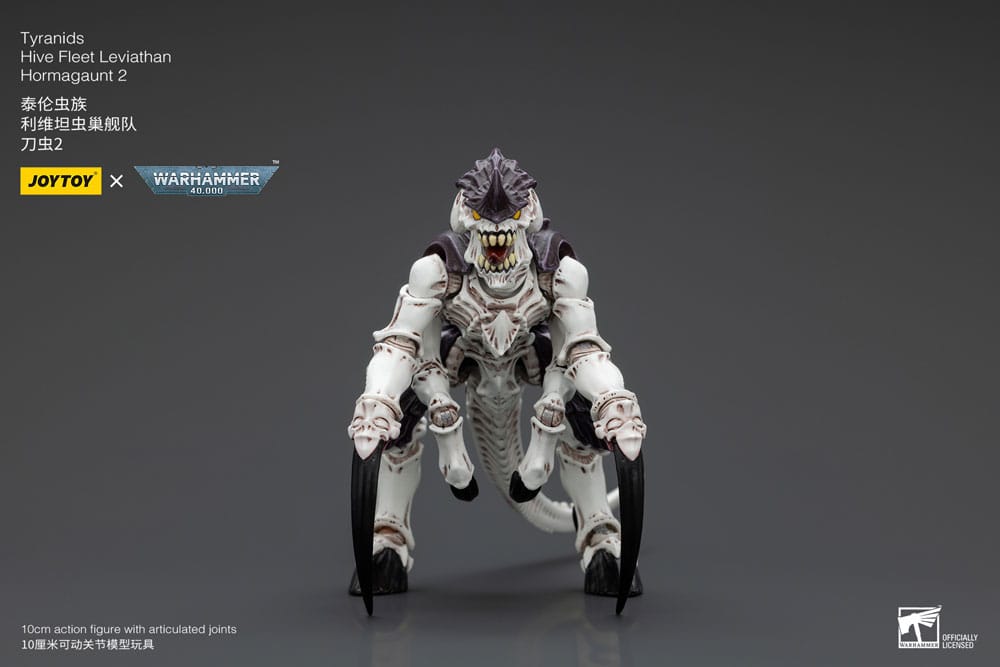 Warhammer 40k Action Figure 1/18 Tiranidi Flotta Alveare Leviatano Hormagaunt 2 10 cm