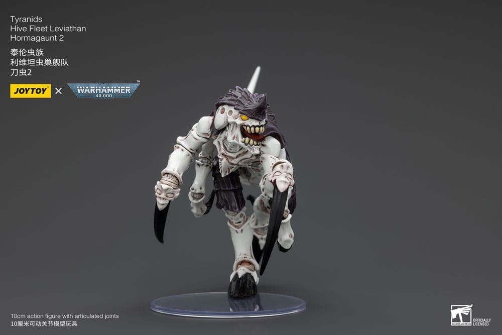 Warhammer 40k Action Figure 1/18 Tiranidi Flotta Alveare Leviatano Hormagaunt 2 10 cm