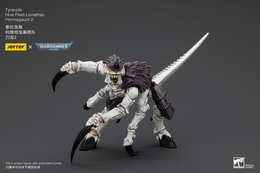 Warhammer 40k Action Figure 1/18 Tiranidi Flotta Alveare Leviatano Hormagaunt 2 10 cm