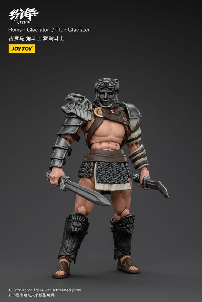 Strife Action Figure 1/18 Gladiatore Romano Grifone Gladiatore 11 cm