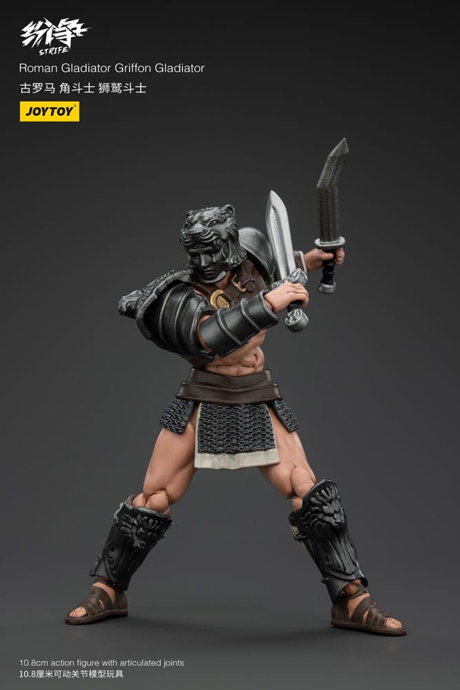 Strife Action Figure 1/18 Gladiatore Romano Grifone Gladiatore 11 cm