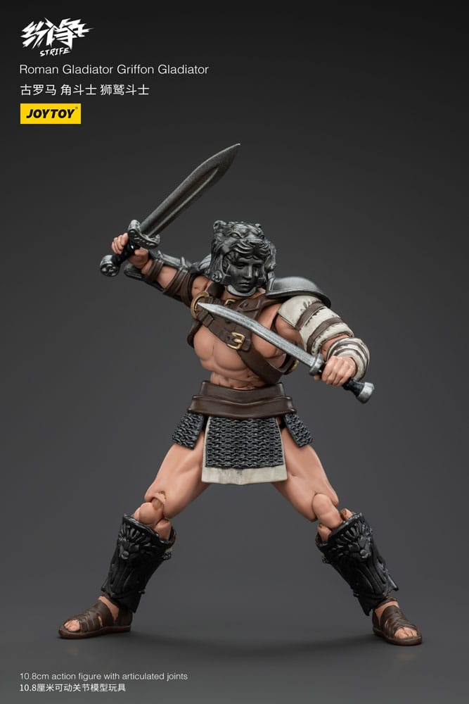 Strife Action Figure 1/18 Gladiatore Romano Grifone Gladiatore 11 cm