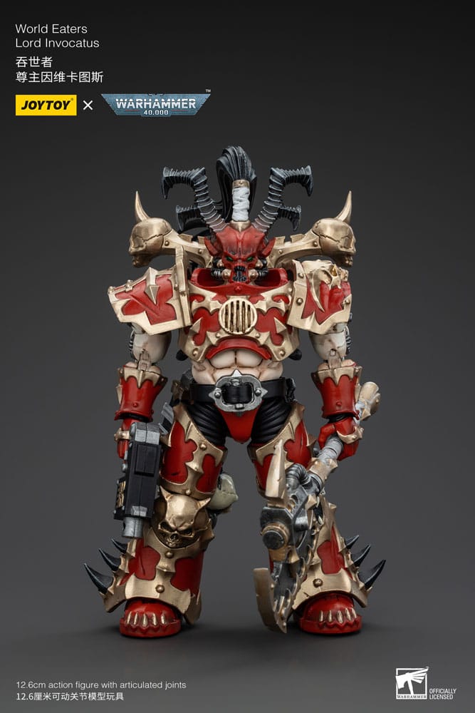 Action figure Warhammer 40k 1/18 World Eaters Lord Invocatus 13 cm