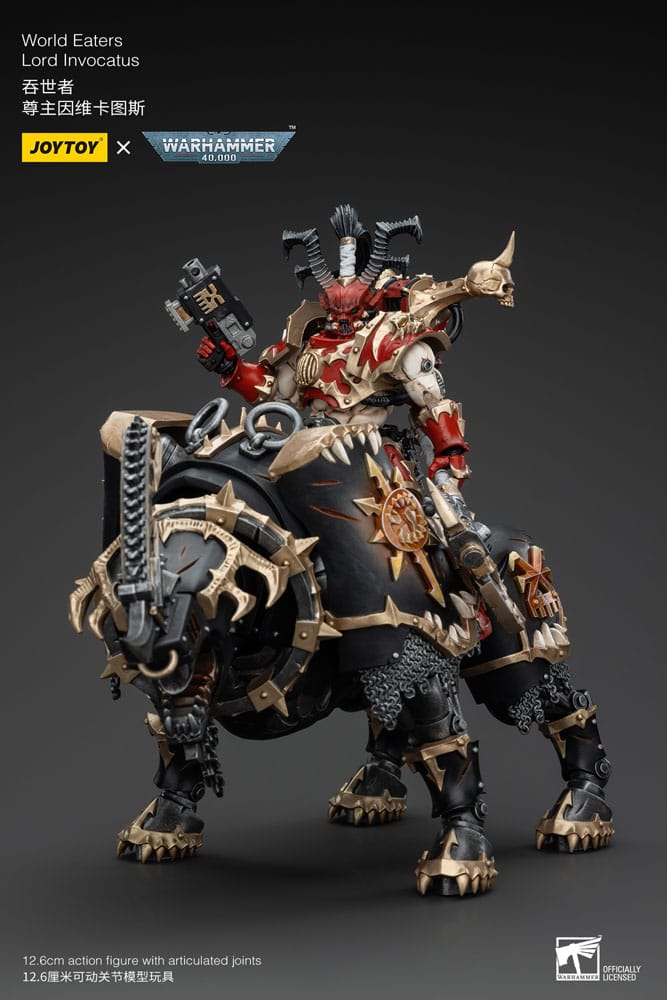 Action figure Warhammer 40k 1/18 World Eaters Lord Invocatus 13 cm