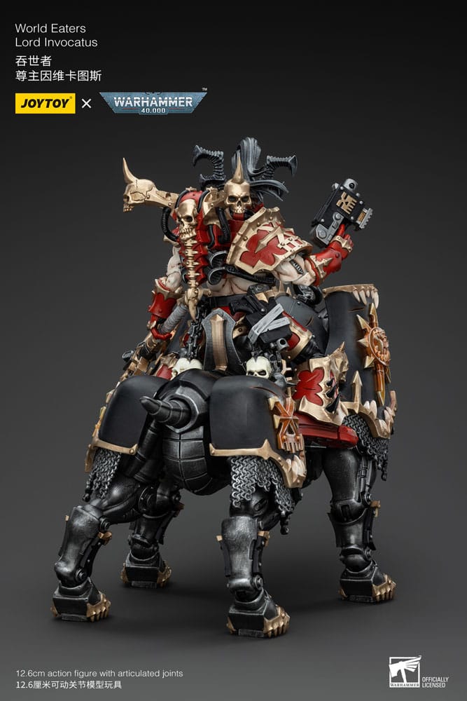 Action figure Warhammer 40k 1/18 World Eaters Lord Invocatus 13 cm