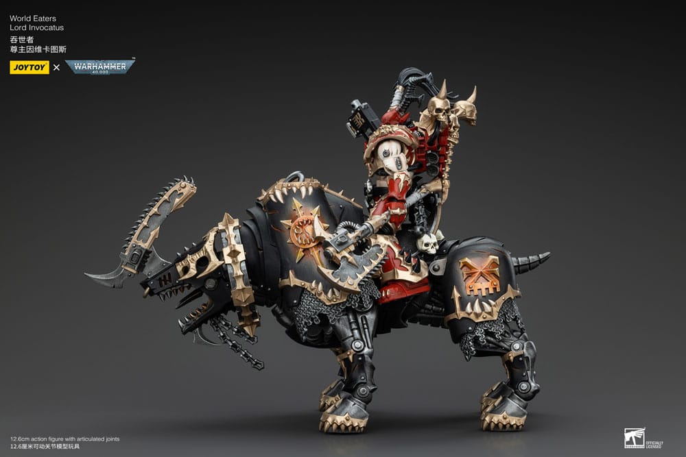 Action figure Warhammer 40k 1/18 World Eaters Lord Invocatus 13 cm