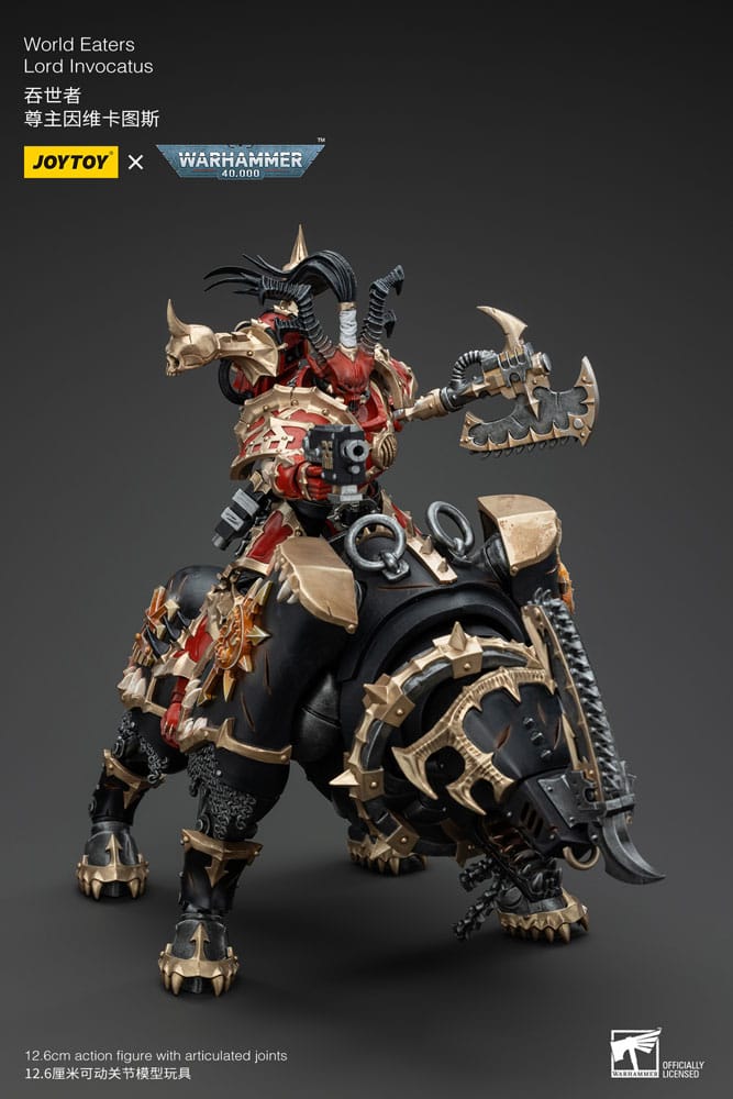 Action figure Warhammer 40k 1/18 World Eaters Lord Invocatus 13 cm