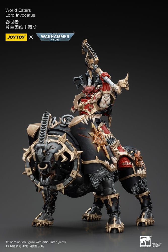 Action figure Warhammer 40k 1/18 World Eaters Lord Invocatus 13 cm