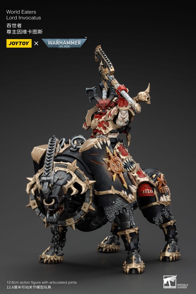 Action figure Warhammer 40k 1/18 World Eaters Lord Invocatus 13 cm