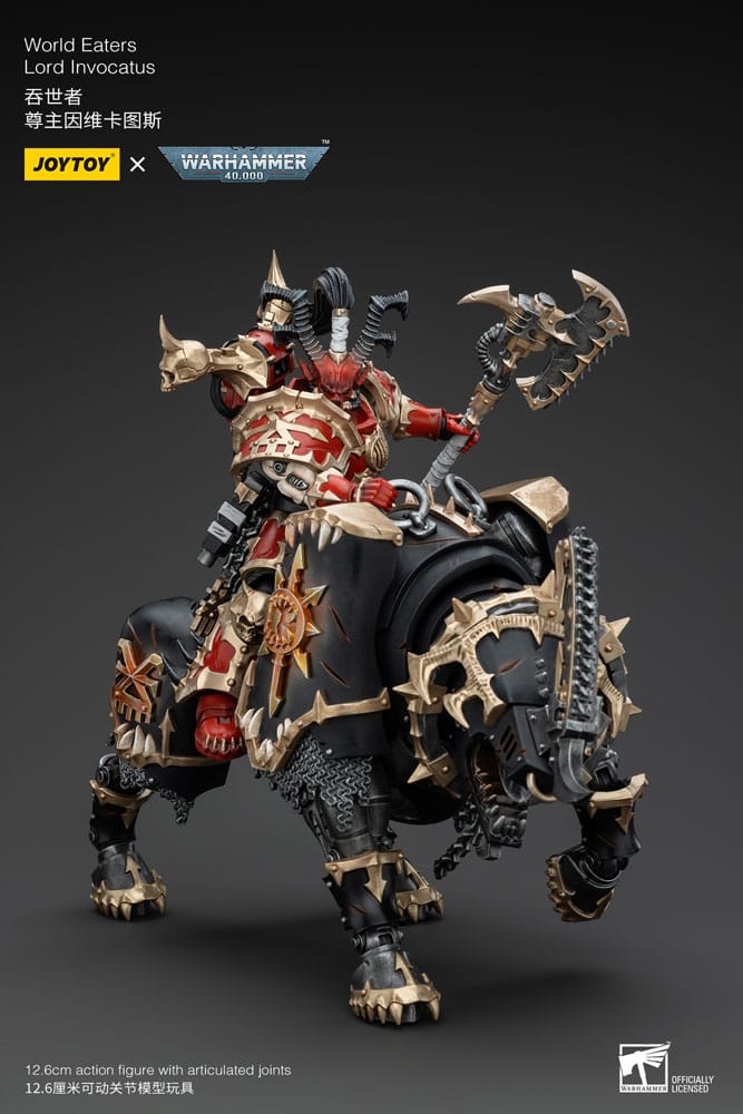 Action figure Warhammer 40k 1/18 World Eaters Lord Invocatus 13 cm