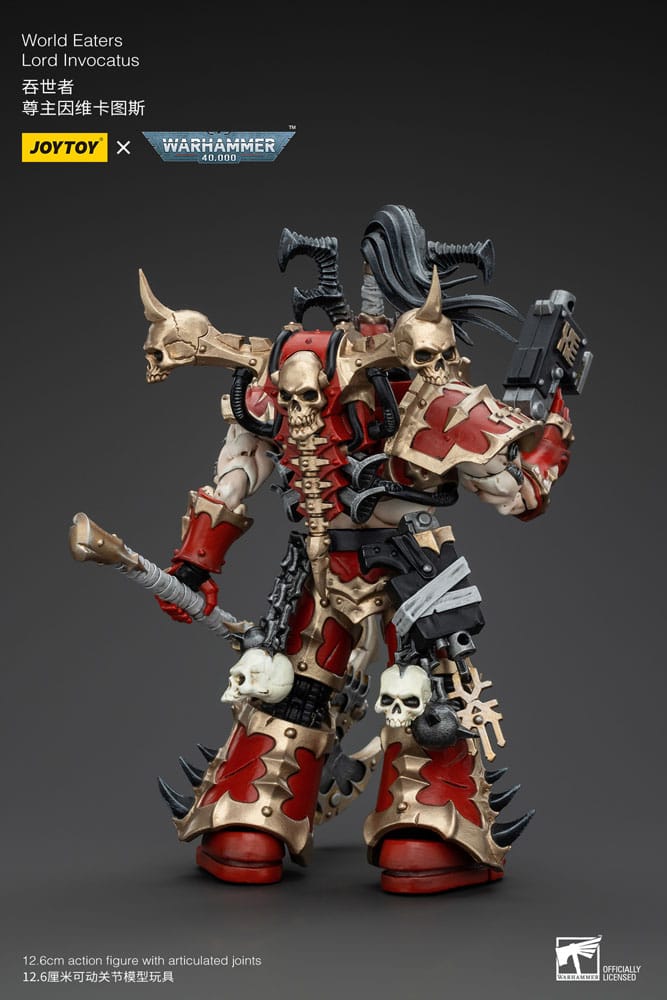 Action figure Warhammer 40k 1/18 World Eaters Lord Invocatus 13 cm