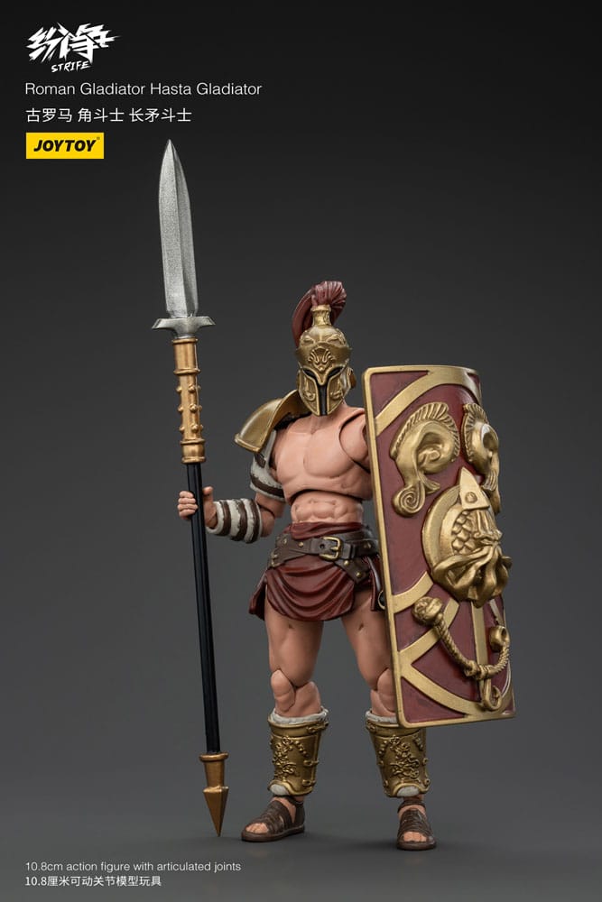 Strife Action Figure 1/18 Gladiatore Romano Hasta Gladiatore 11 cm