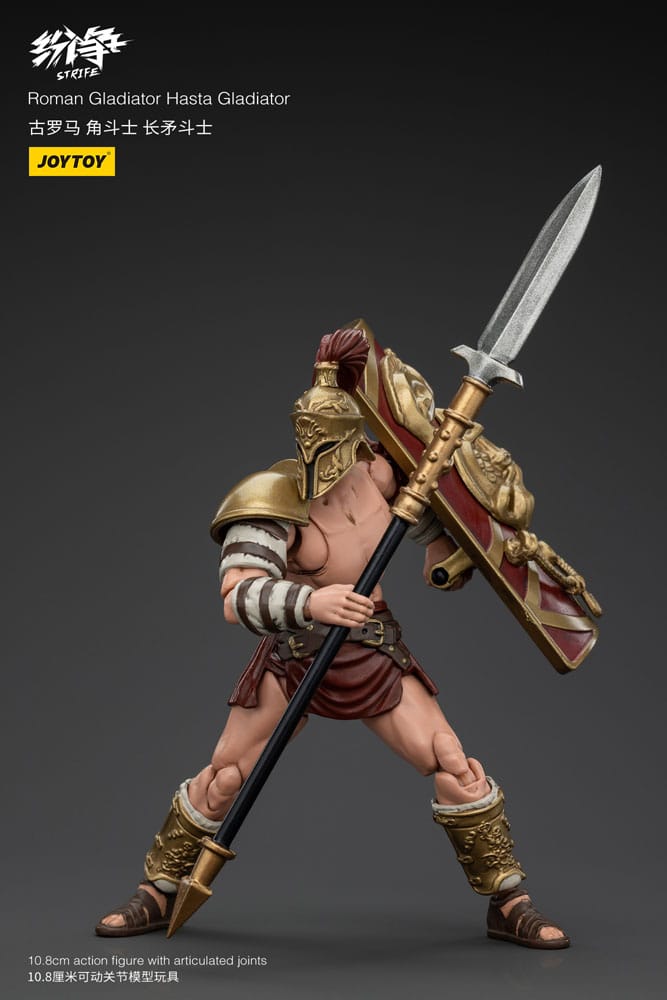 Strife Action Figure 1/18 Gladiatore Romano Hasta Gladiatore 11 cm