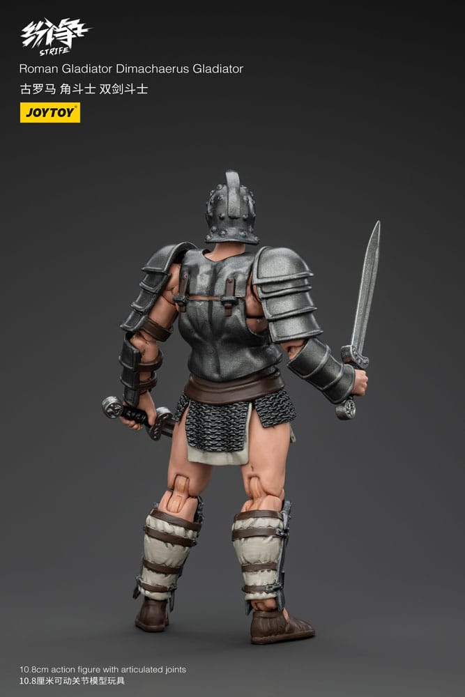 Strife Action Figure 1/18 Gladiatore Romano Dimachaerus Gladiatore 11 cm