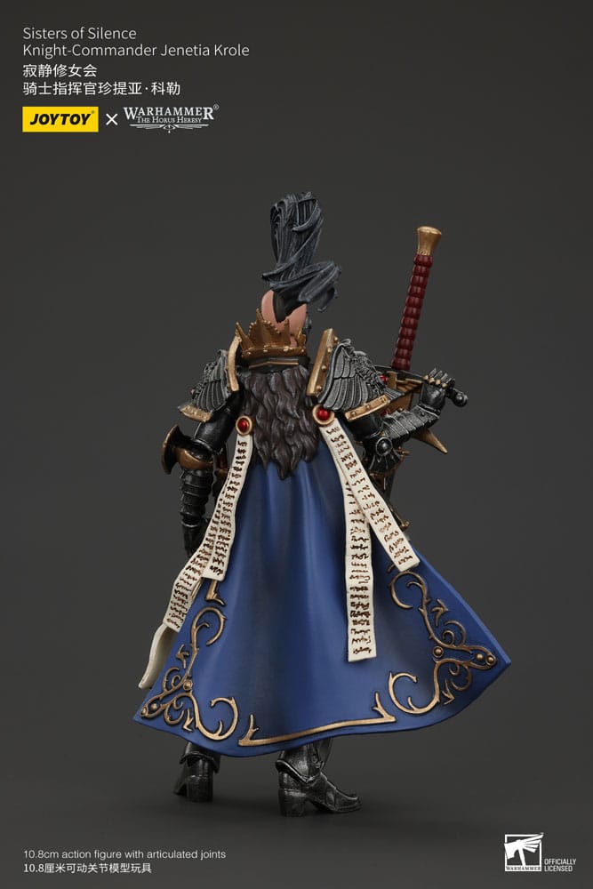 Warhammer The Horus Heresy Action figure Sorelle del Silenzio Cavaliere-Comandante Jenetia Krole 19 cm