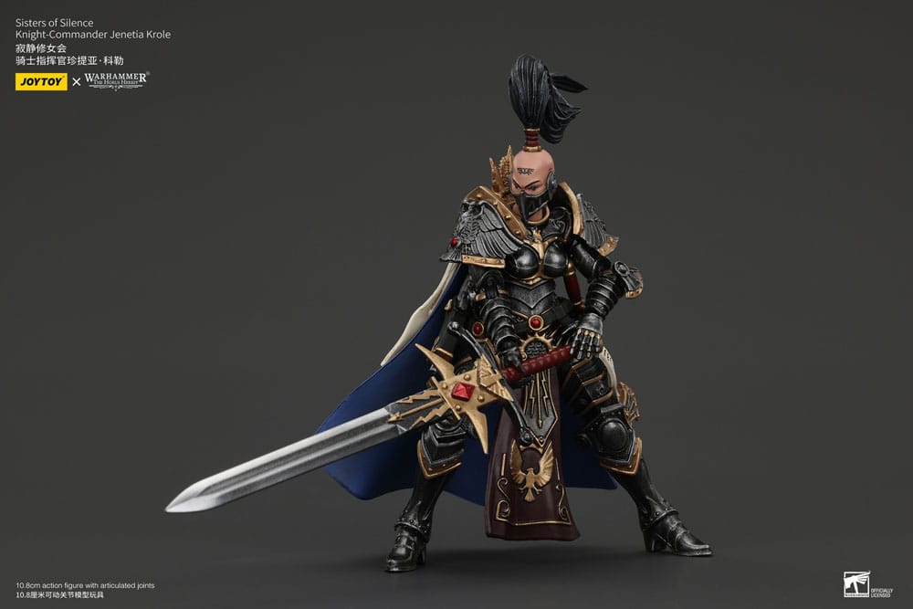 Warhammer The Horus Heresy Action figure Sorelle del Silenzio Cavaliere-Comandante Jenetia Krole 19 cm
