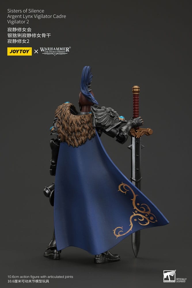 Warhammer The Horus Heresy Actionfigur Sorelle del Silenzio Argent Lynx Vigilator Cadre Vigilator 2 19 cm