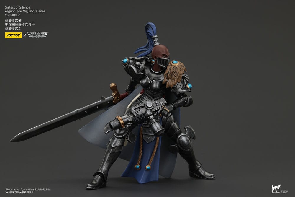 Warhammer The Horus Heresy Actionfigur Sorelle del Silenzio Argent Lynx Vigilator Cadre Vigilator 2 19 cm