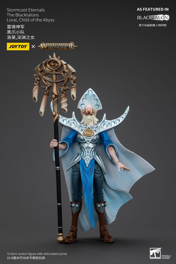 Warhammer Age of Sigmar Actionfigur Stormcast Eternals The Blacktalons Lorai Figlio dell'Abisso 20 cm