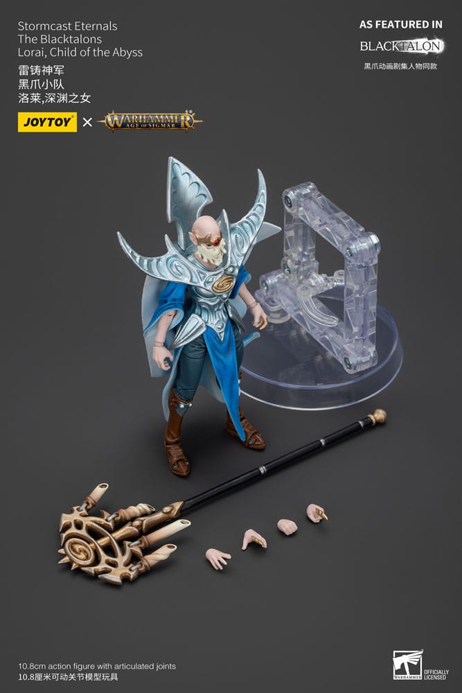 Warhammer Age of Sigmar Actionfigur Stormcast Eternals The Blacktalons Lorai Figlio dell'Abisso 20 cm