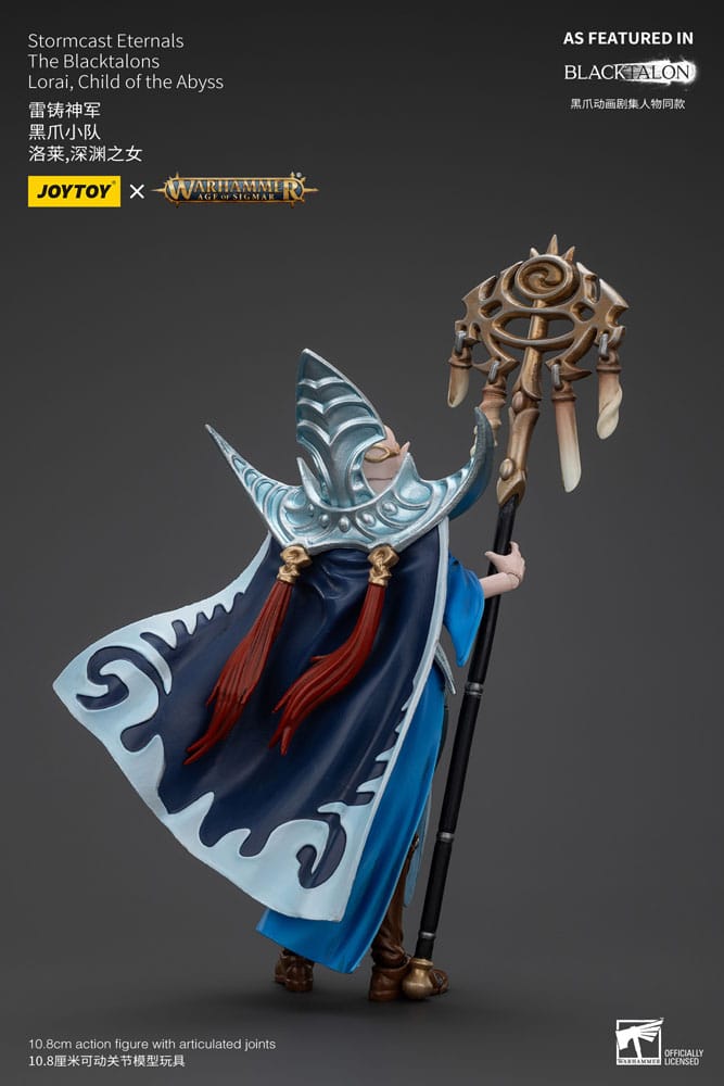 Warhammer Age of Sigmar Actionfigur Stormcast Eternals The Blacktalons Lorai Figlio dell'Abisso 20 cm