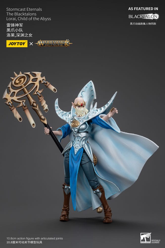 Warhammer Age of Sigmar Actionfigur Stormcast Eternals The Blacktalons Lorai Figlio dell'Abisso 20 cm