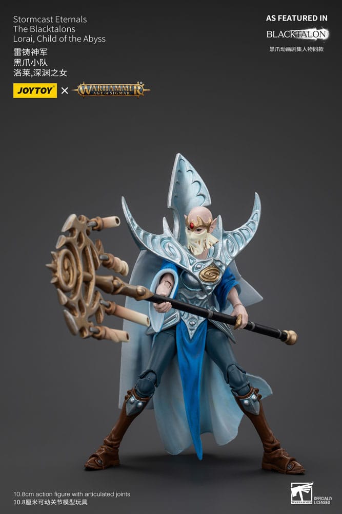 Warhammer Age of Sigmar Actionfigur Stormcast Eternals The Blacktalons Lorai Figlio dell'Abisso 20 cm