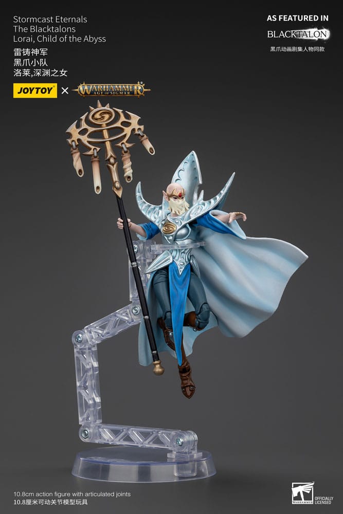 Warhammer Age of Sigmar Actionfigur Stormcast Eternals The Blacktalons Lorai Figlio dell'Abisso 20 cm