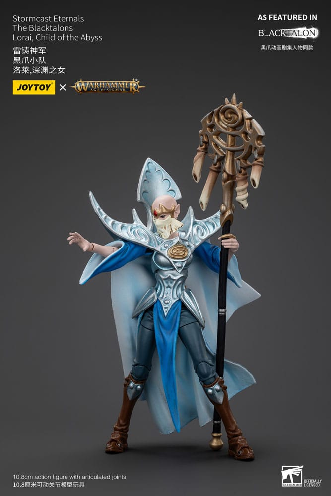 Warhammer Age of Sigmar Actionfigur Stormcast Eternals The Blacktalons Lorai Figlio dell'Abisso 20 cm