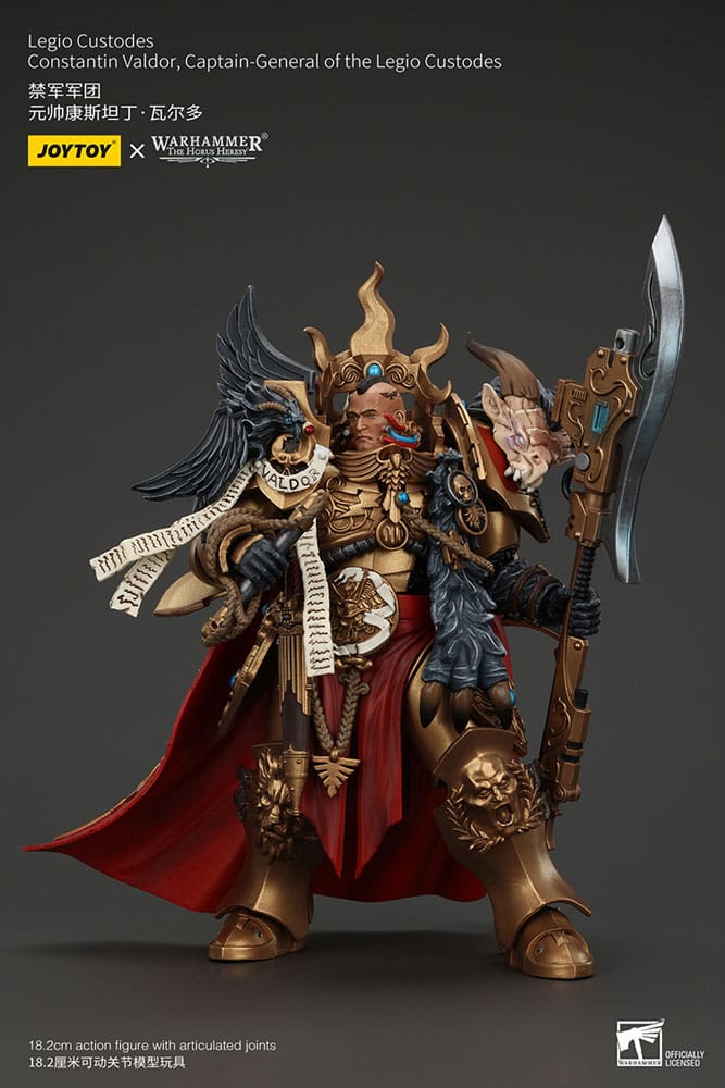 Warhammer The Horus Heresy Actionfigur Legio Custodes Constantin Valdor Captain General of the Legio Custodes 25 cm